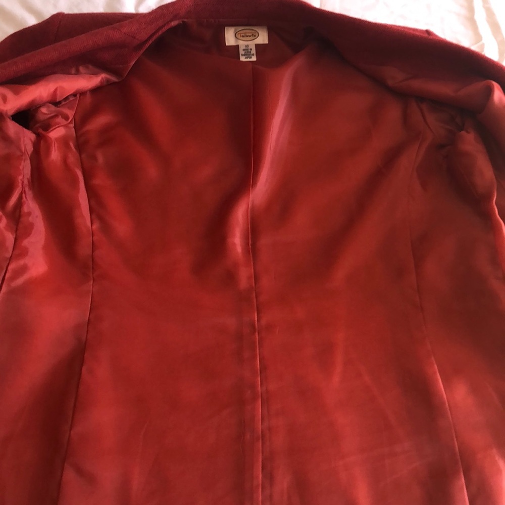 Talbots red blazer - Picture 5 of 8
